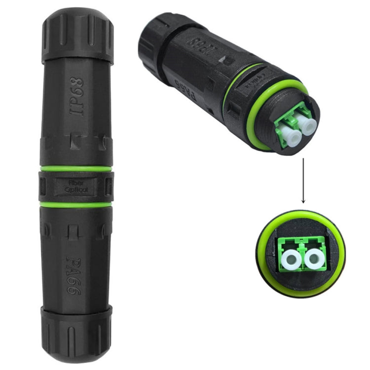 Adattatore accoppiatore ottico in fibra LC impermeabile IP68, LC Adattatore accoppiatore ottico in fibra LC impermeabile IP68, LC